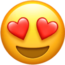 Emoji verliebt