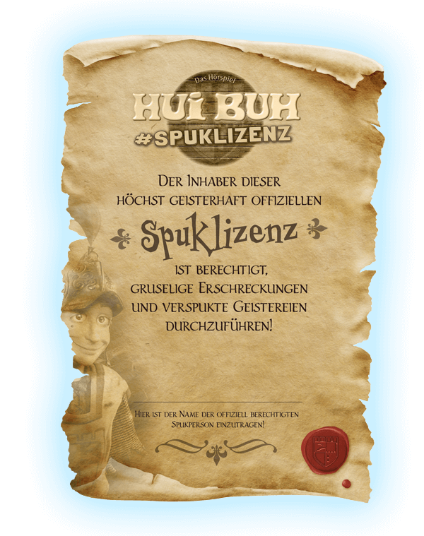 Hui Buh Spuklizenz